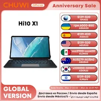 CHUWI 2024 Hi10 X1 2 In 1 Tablet 10.1inch Display Intel N100 Processor LPDDR5 8GB RAM 256GB SSD Windows 11 Tablets PC WiFi6 1