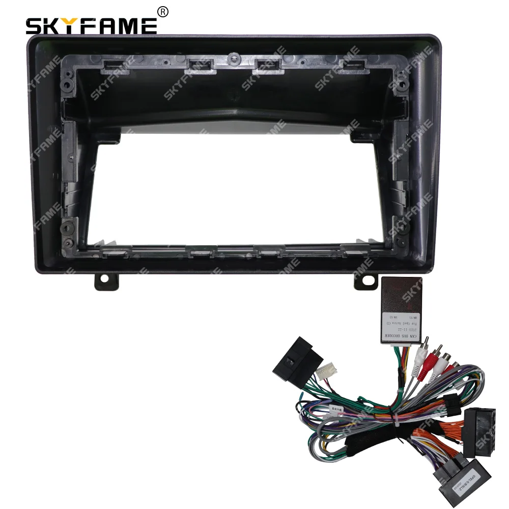 ディスプレイオーディオ取り付け（ダイハツ ムーヴキャンバス・LA850S/860S）by TertreRouge - みんカラ 車 9インチフレームフェイシアアダプター キャンバス ボックスデコーダーパネル に適合する モンデオ 2006-2010ラジオダッシ