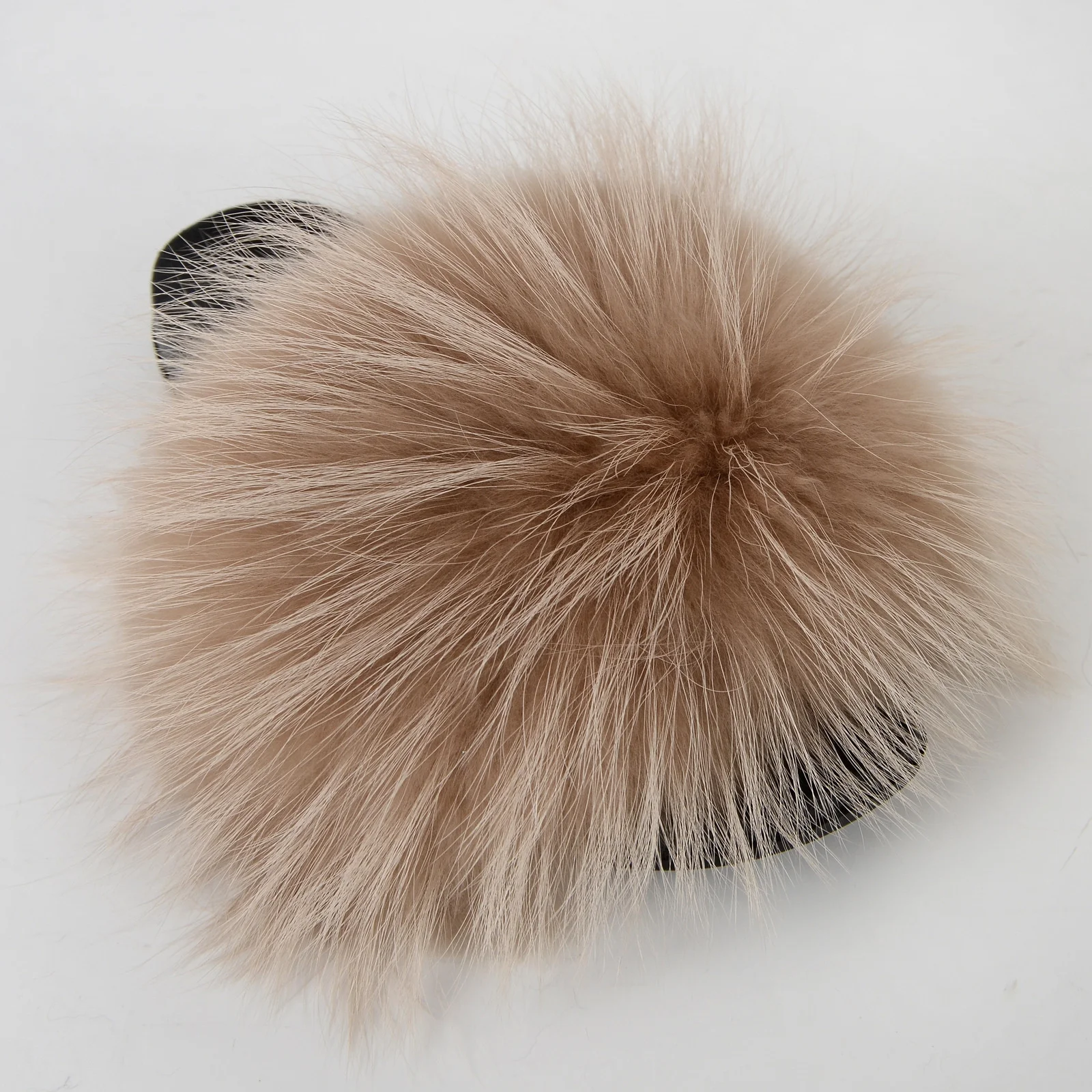 2022 New Slippers For Women To Wear Outside In Summer New Sandals For Summer Fur Raccoon Fur Slippers Fox Fur