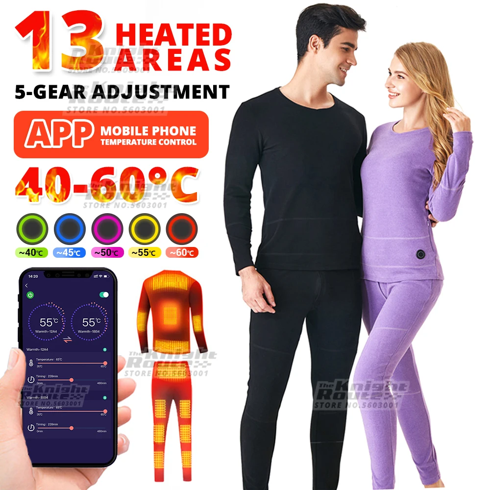 China 2022 Winter Lady Keep Warm Heated Thermal Suit Long Sleeve Sleepwear  Thermal Underwear Set Manufacturer and Supplier