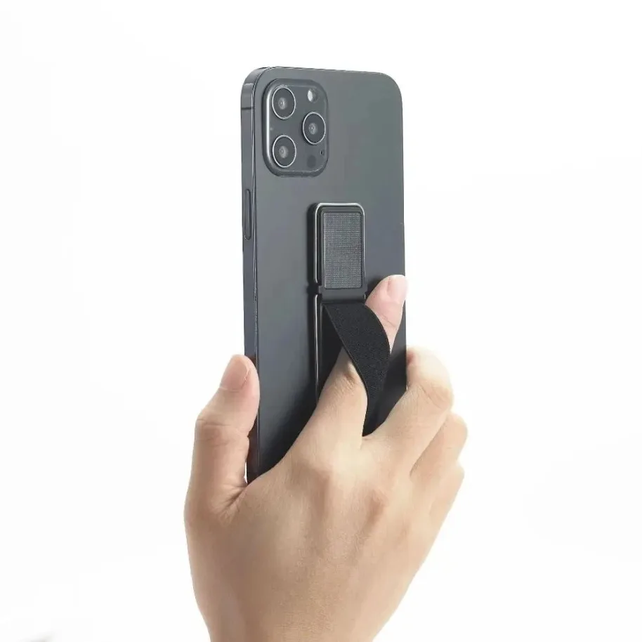 Cell Phone Ring Finger Kickstand Strap Band Foldable Phone Stand Universal Phone Holder Grip for iPhone 17-12 Samsung Xiaomi