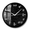 Math Equations and Notations Mathematics Chalkboard Geek Wall Clock Educational Gifts For Kids Teachers School Classroom Decor 5