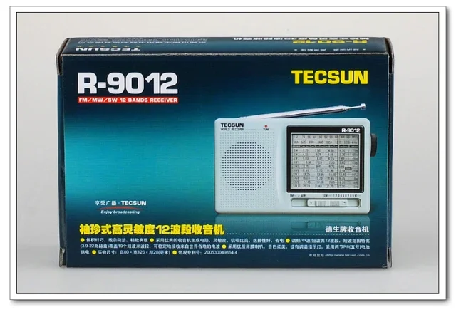 TECSUN R-9012 ブラウン ラジオ TECSUN R-9012