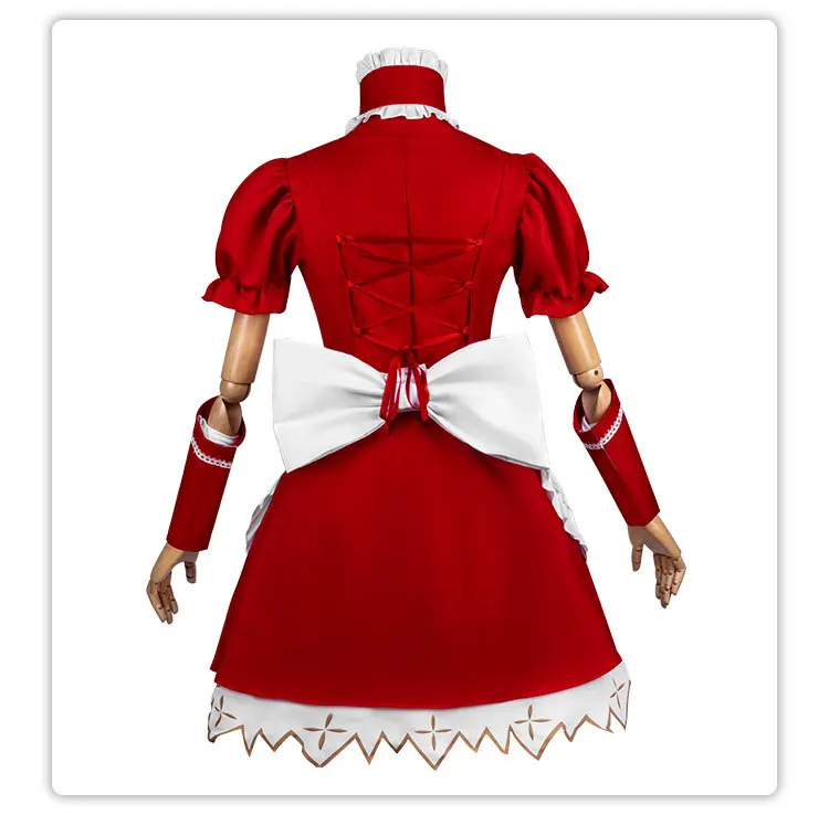 Classic Maid Costume with Wig for Women