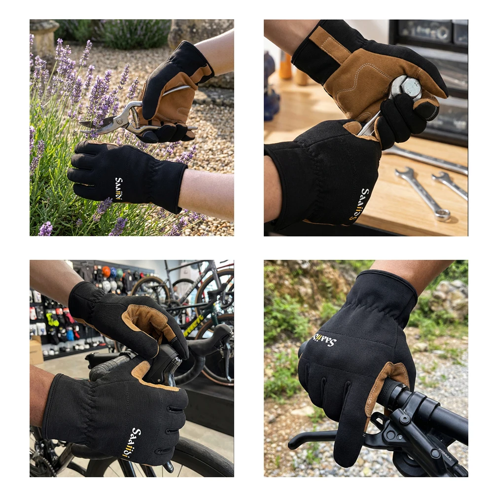 Unisex Durable Anti-Slip Touchscreen Protective Outdoor Sports Gloves