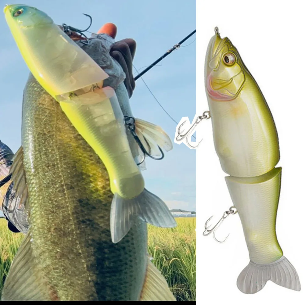 Glide Bait 135mm 28g SwimBaits Fishing Lure Jointed Glidebait i