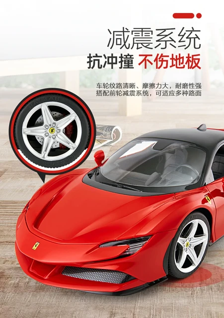 Voiture télécommandée rechargeable Ferrari SF90 Stradale • Voitures  Télécommandées