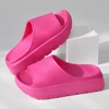 Crestar Fashion Platform Flats Slippers For Women Summer Thick Sole EVA Sandals Casual Outdoor Soft Flip Flops High Heel Sandals 5
