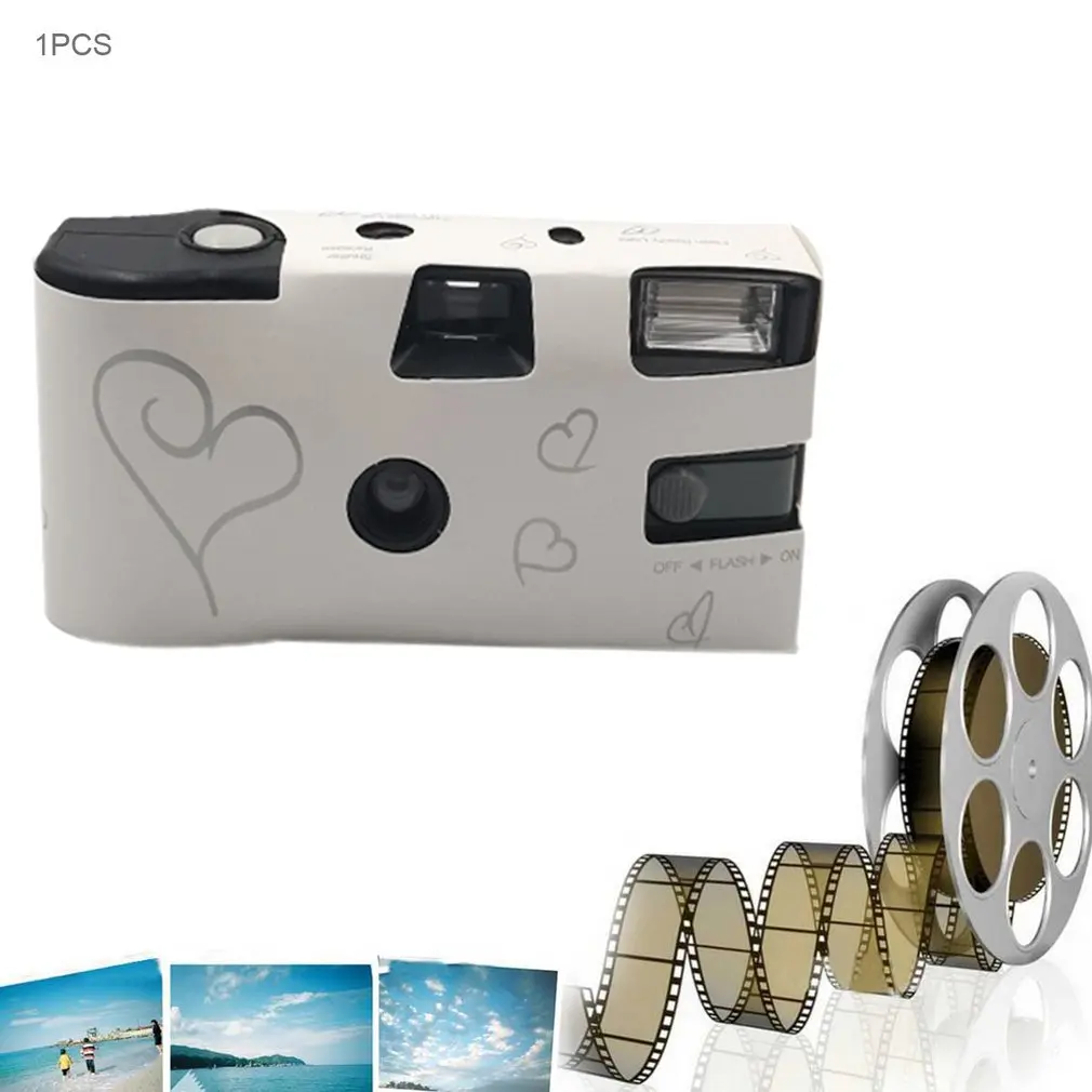 Retro 35mm Disposable Film Camera Manual Fool Optical Children's Gifts