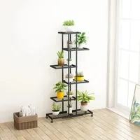 Metal Plant Stand for multiple plants, 6 Tier 12 Potted, Upgrade Multiple Plant Rack Shelf Organizer, Indoor Planter Display 2
