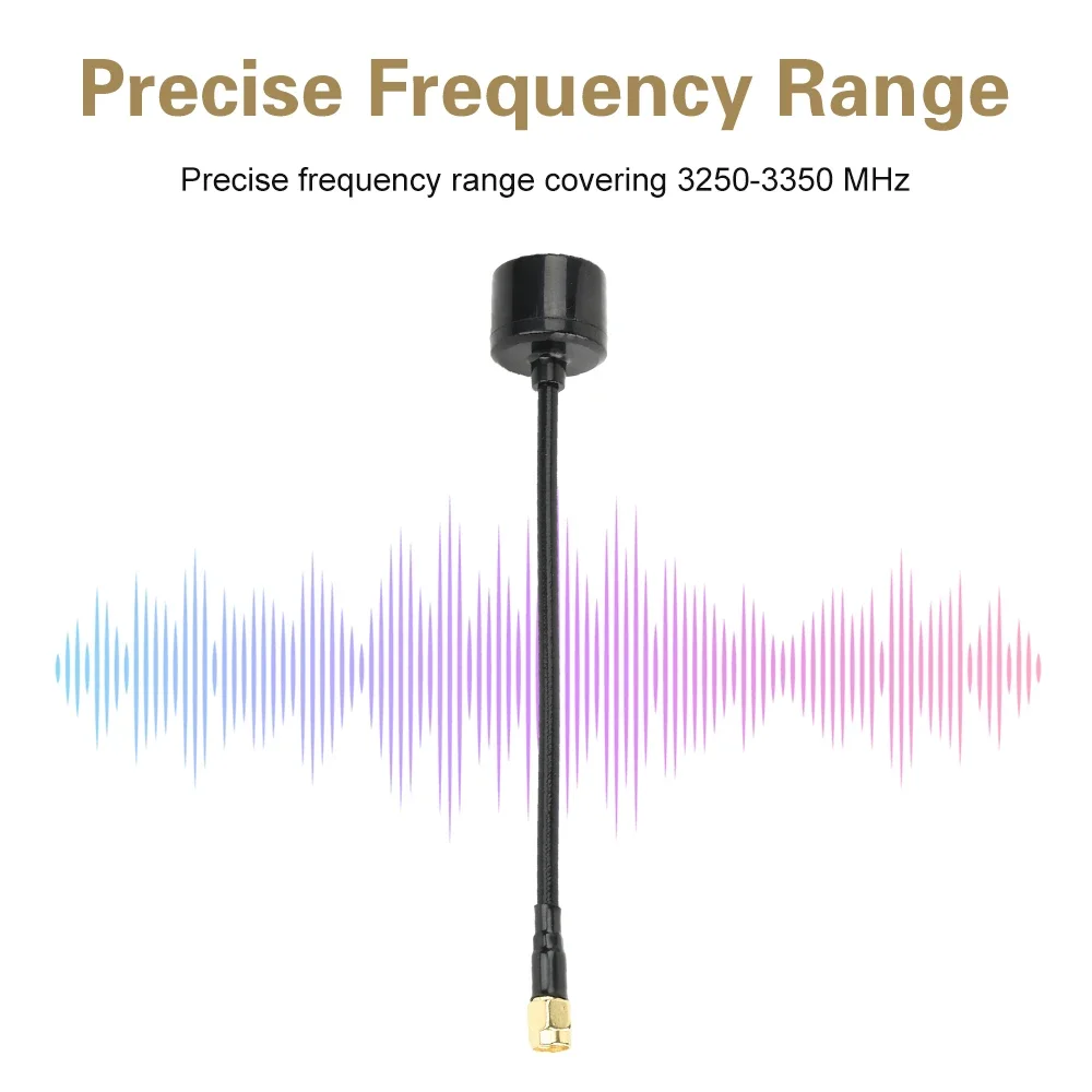 Antenne SMA 160mm 4.5dBi 3.3GHz pour Drone FPV - Gain Elevé