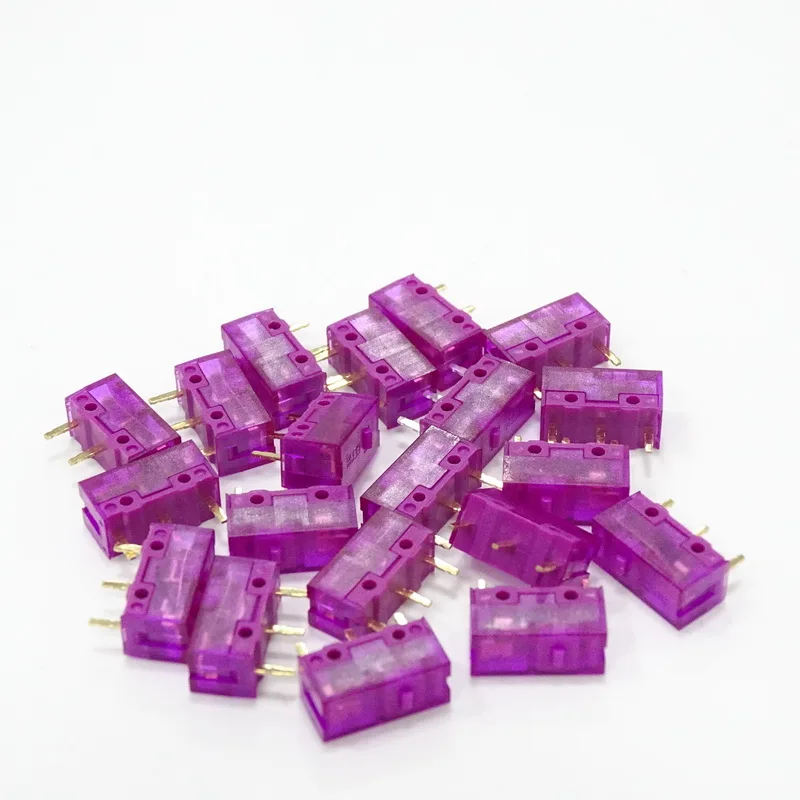 1 Piece Kai Long Mouse Micro Switch Purple Gold Pink Dot 150