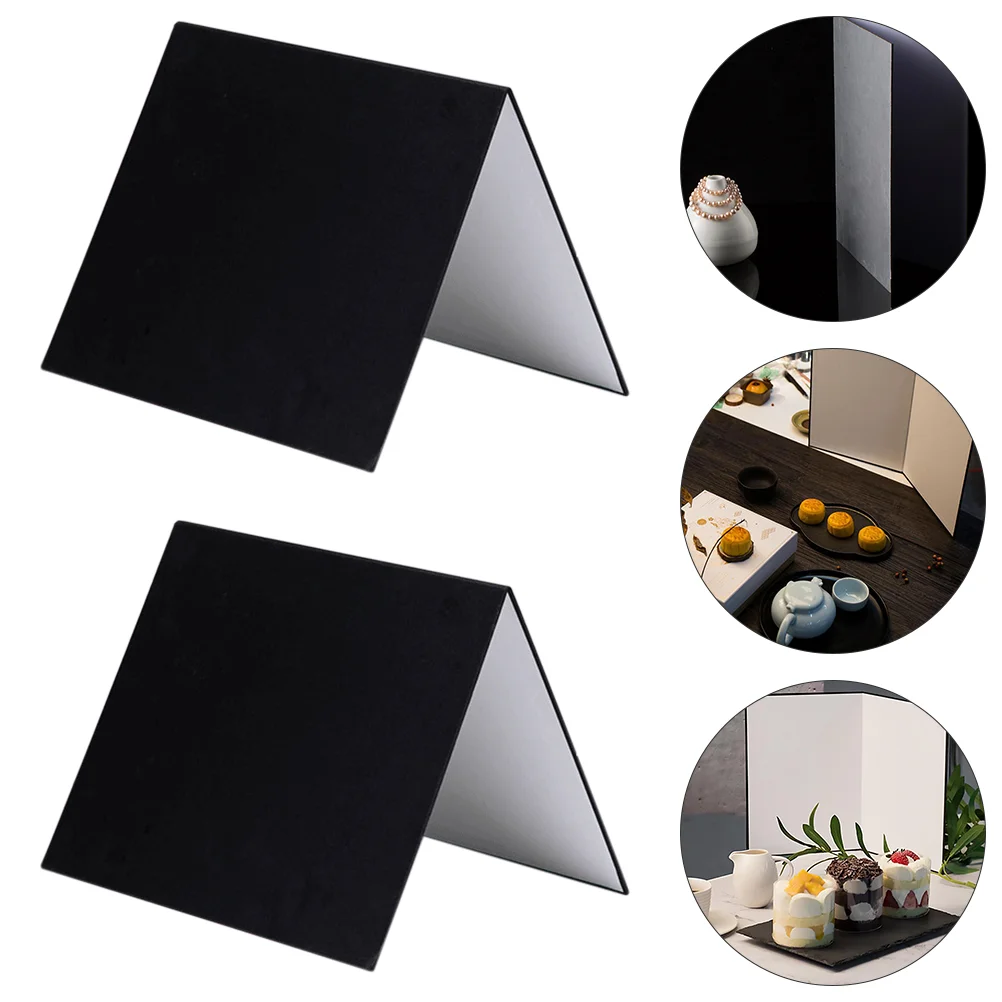 

2 Pcs A4 Fill Light Board Diffuser Reflective Camera Accessories Reflector Paper for Food