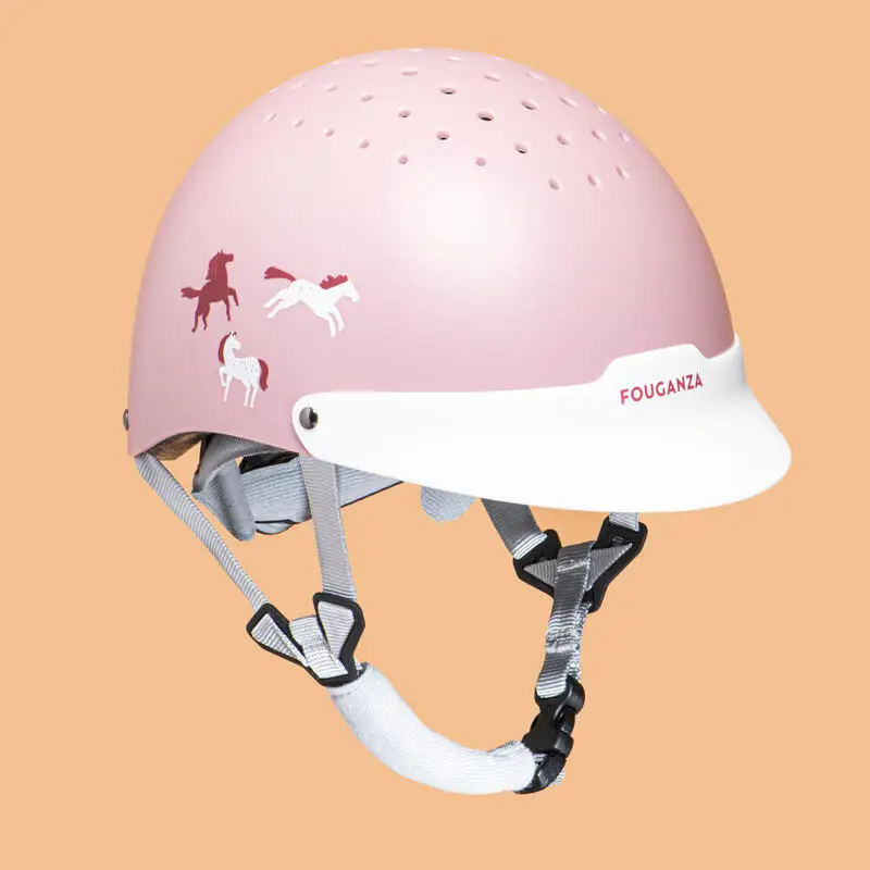 Casco da equitazione equitazione traspirante durevole mezza