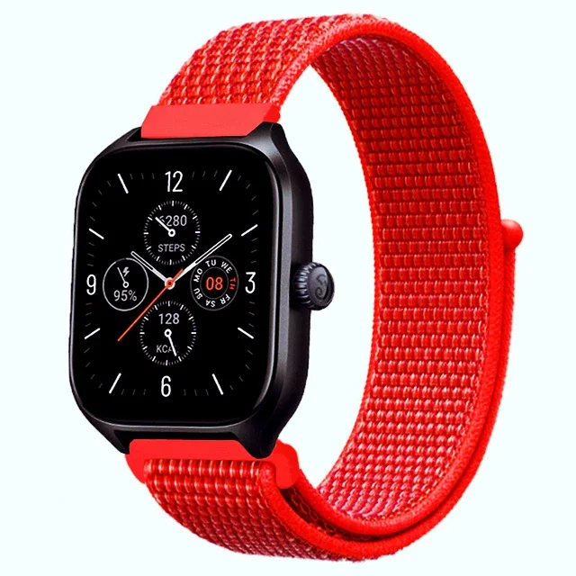 Durable Nylon Smartwatch Band, 20mm & 22mm