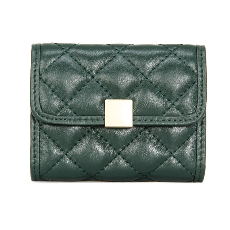 Lambskin Card Holder Luxury ID Holder Genuine Leather Minimalist Wallet
