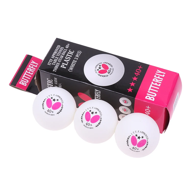 Table Tennis Ball 40+ Training Ball 3Pcs/Box table tennis balls