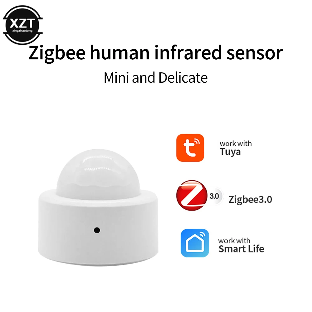 

Tuya ZigBee/WiFi PIR Motion Sensor Wireless Infrared Detector Security Burglar Alarm Sensor Smart life APP Control Compatible
