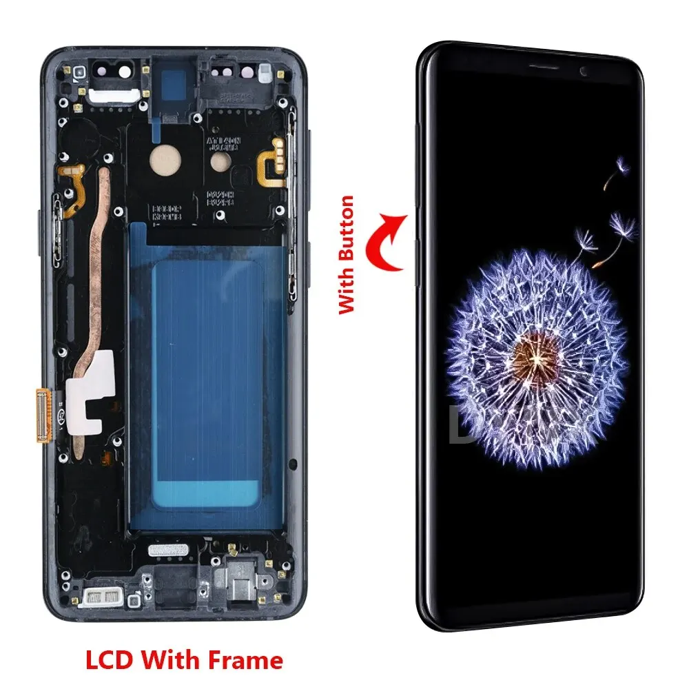 Ｚ  S9 LCD 100% ׽Ʈ ÷, Ÿ ġ ũ , SM-G960FD S9 G960 LCD  ü 