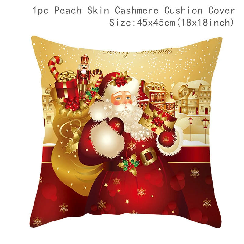 Christmas Decorative Pillow Covers  Christmas Pillow Cover Products - 2023  Christmas - Aliexpress