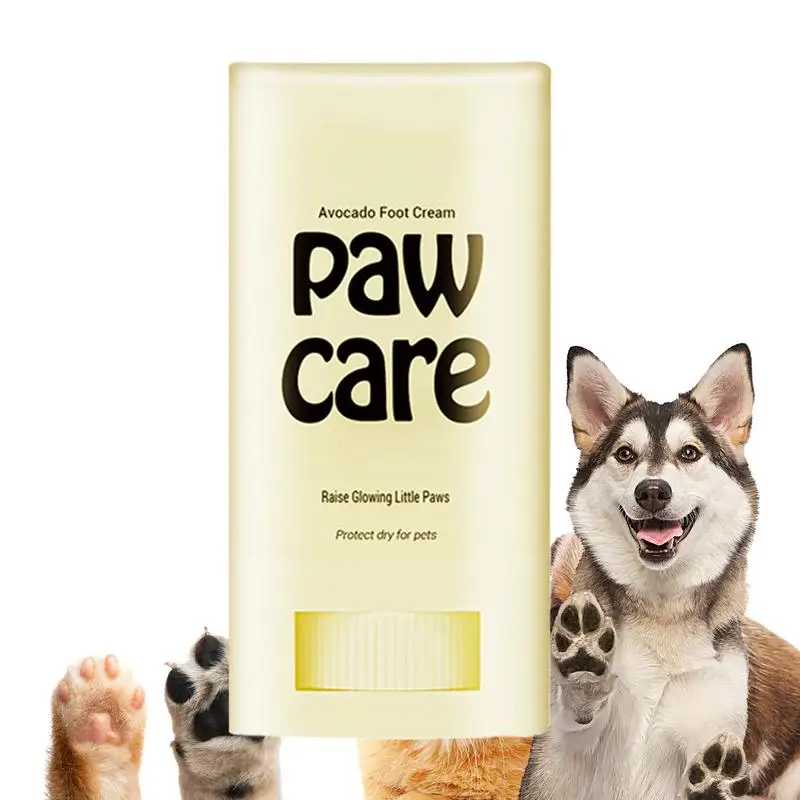 

Paw Balm Stick 15g Avocado Dog Paw Wax For Dry Paws & Nose Claw Care Soother Balm For Hot Pavement Repairs Moisturizes Dry Noses