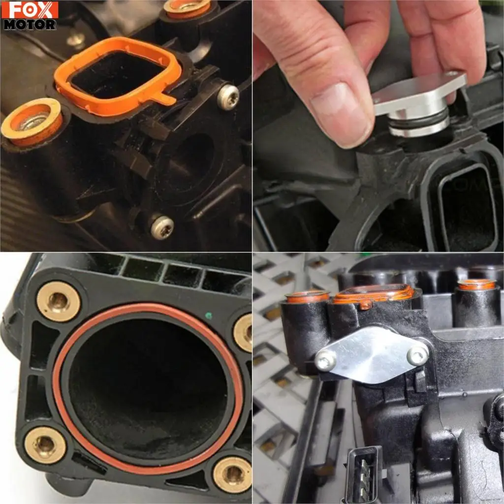Swirl Flap Intake Manifold Gasket Repair kit 6X 32MM For BMW E46 E66 F03 E64 E83 E53 E67 E91 E65 E72 F01 Car Parts Accessories