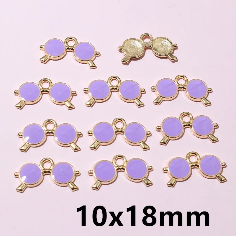 Charming Enamel Bone Pendants for DIY Jewelry Making - Set of 20