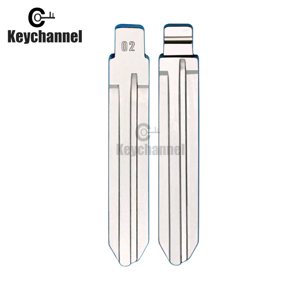 10 PCS/LOT #02 KD Blade LISHI TOY43AT TOY43 Car Key Blade For Toyota Camry Corolla Highlander RAV4 Yaris Key For KEYDIY XHORSE For car key