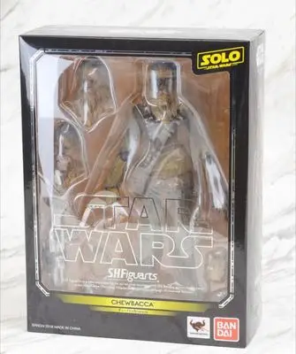 

Bandai Звездные войны 1/12 соло: История Звездных Войн Чубакка Коллекционная экшн-фигурка для фанатов праздничный подарок