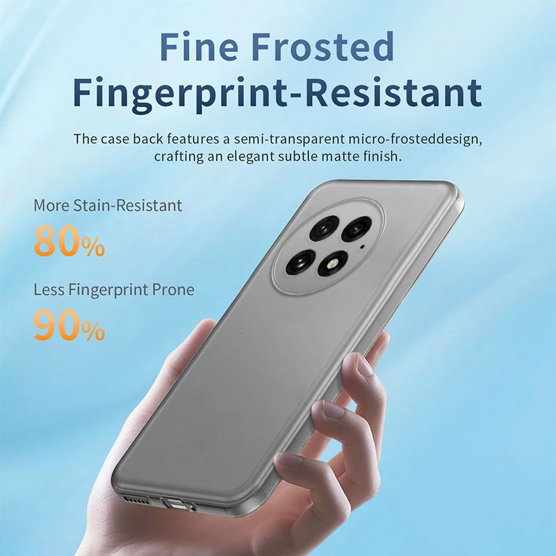 Ultra Thin Matte Shockproof Silicone Phone Case