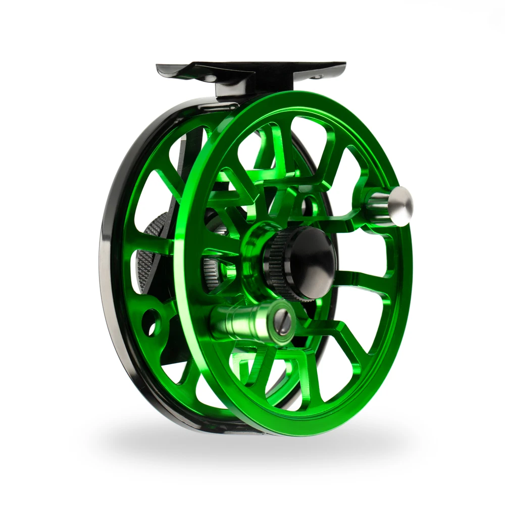 HERCULES Fly Fishing Reel CNC-machined Aluminum Alloy Body for Trout Bass  3/4 5/6 Fly Reels Fishing Tackle