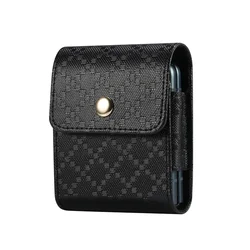 Premium Belt Clip Leather Case (Black)