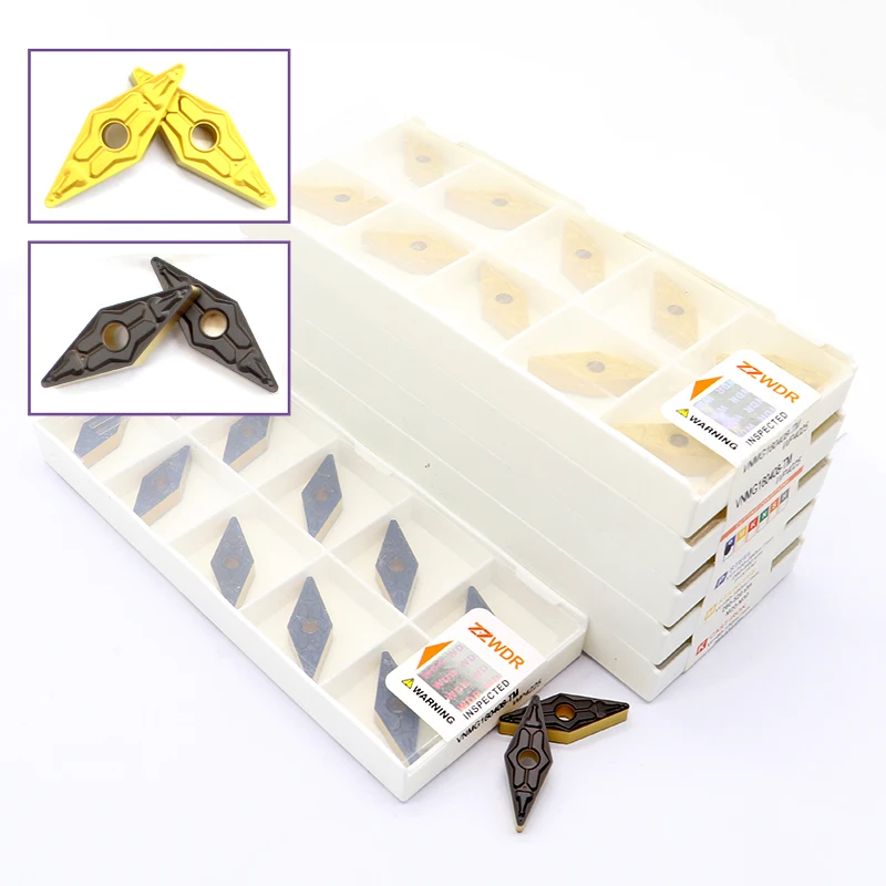 VNMG160408 TM 4025 External turning tool Carbide insert CNC machine tool metal VNMG 160408 4225 For Steel