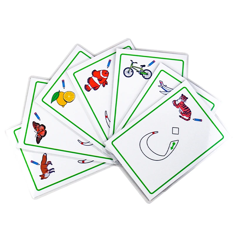 28Pcs Baby Montessori Card Learning Arabic Word Letters Flash Memory Cards for Children Educational for Kids Early in Arabic Toy 3