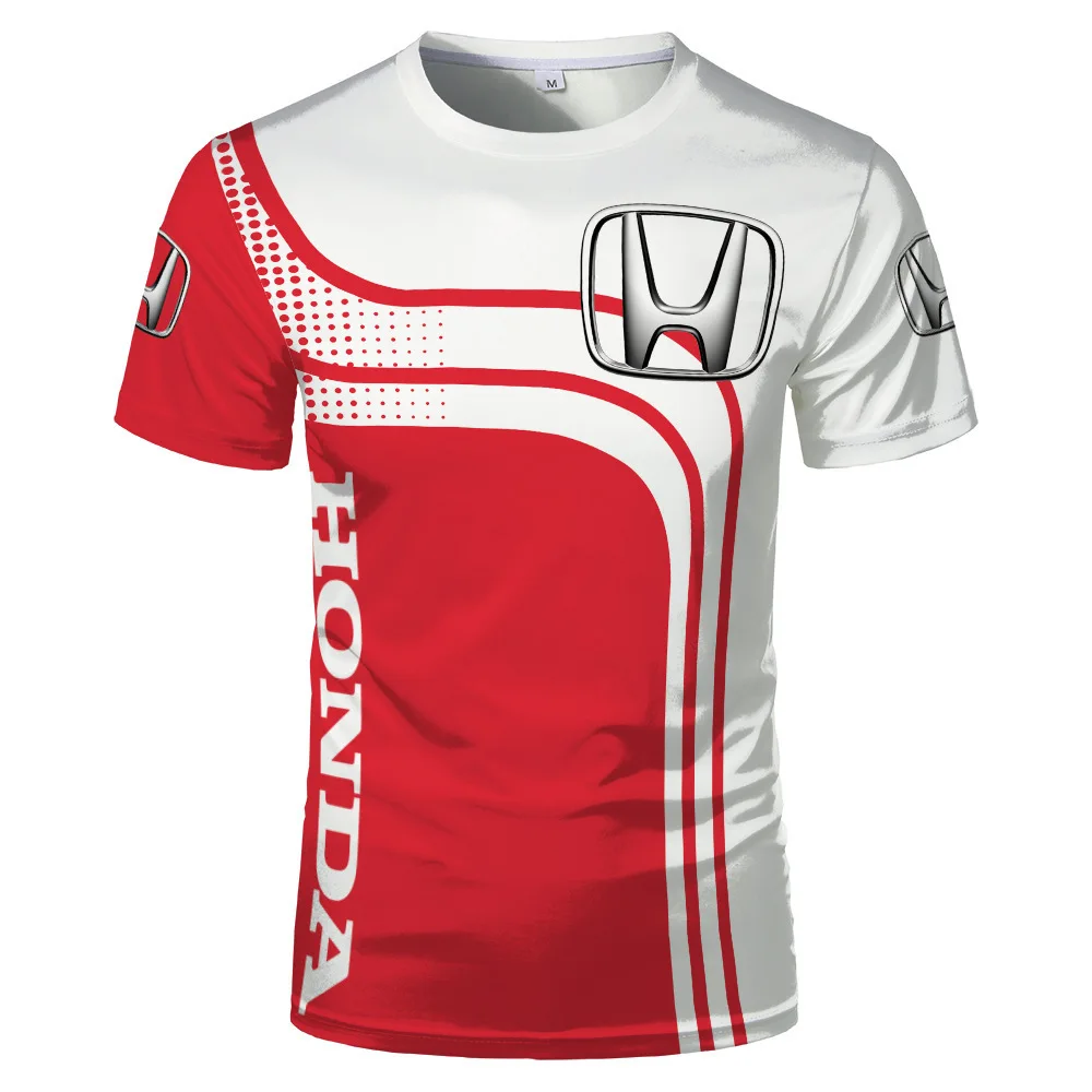 2022 New Product Hot Sale 3DT Men's Short T-shirt Honda Fashion T-shirt Short-sleeved Racing T-shirt Outdoor Breathable Sportswe vintage t shirts