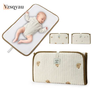 Fasciatoio pieghevole per pannolini per bambini Tappetino per pannolini per neonati impermeabile Fasciatoio portatile per bambini Foglio per pannolini per bambini Oxford durevole