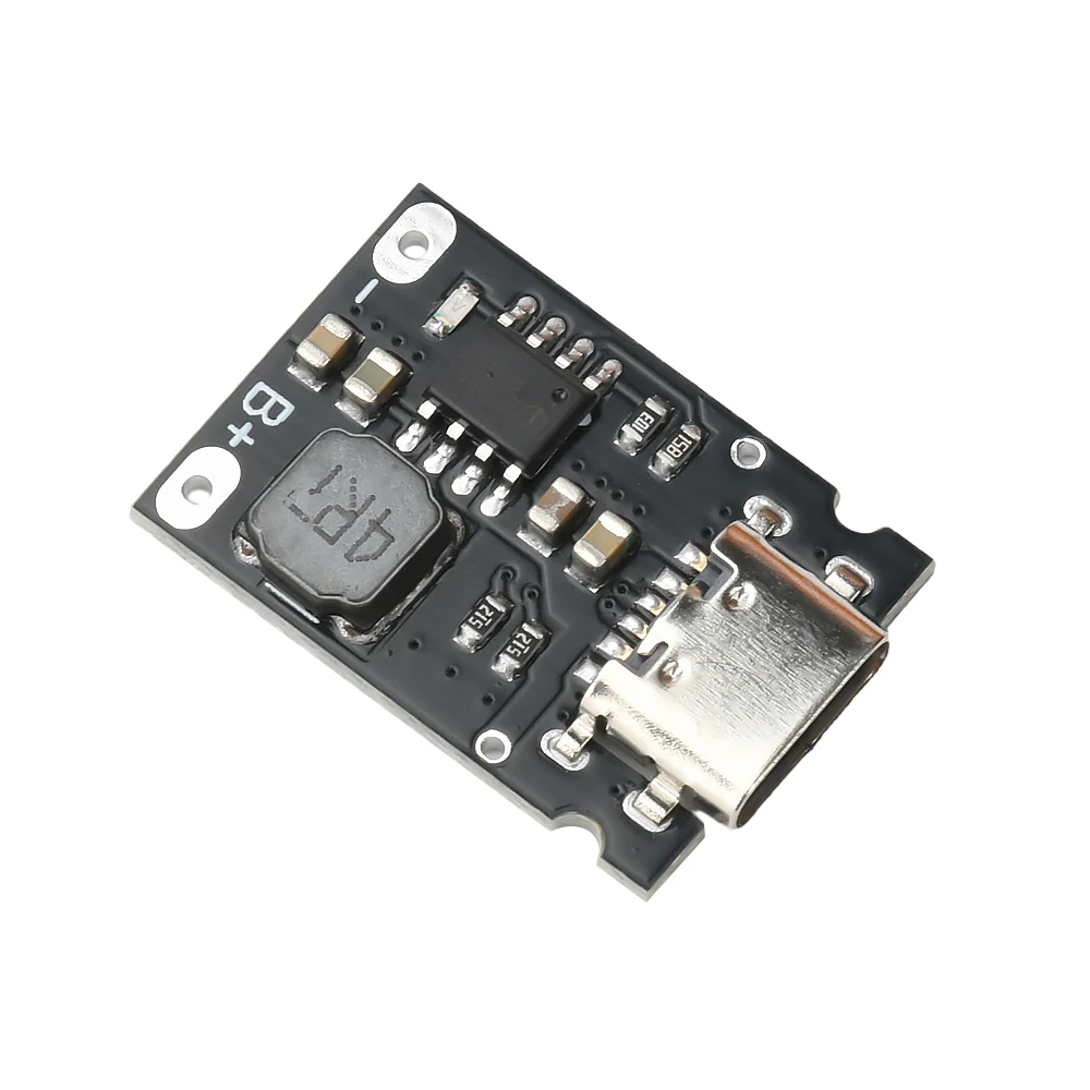 1S 3.2V/3.6V 2.4A Charging Board LiFePO4 Battery Dedicated Charging Module High Current Charging Board Type C DC 4.5-5.5V - 2