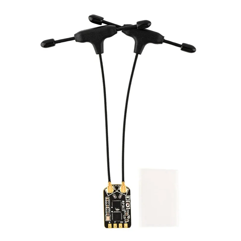 

RP3 Dual Antenna Receiver Diversity Expresslrs ELRS 2.4GHZ Nano Receiver For RC Airplane FPV Freestyle Tinywhoop Replacement