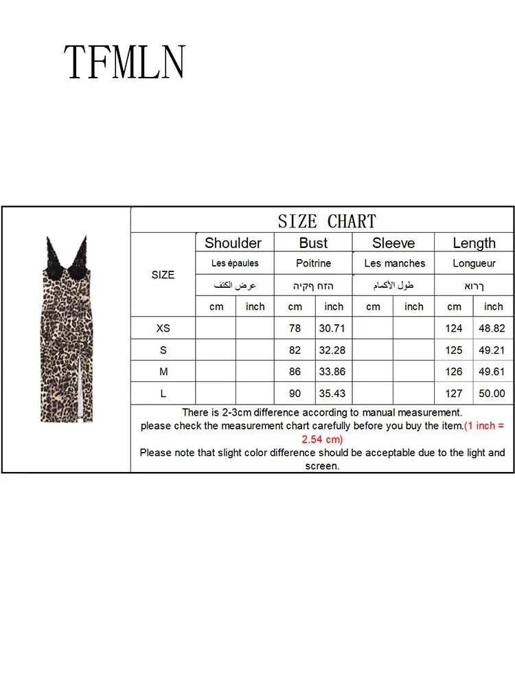 Elegant Women Leopard Printed Lace Patchwork Dress 2026 Spring Fashion V-neck Sleeveless Causal Dress Sexy Backless Party Dress