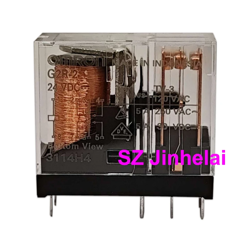 Voltage Relays 1Pcs New Omron G2R 1 E 12 12VDC 16A 8pin Power Relay G2R1E12 #S 12 V Relay