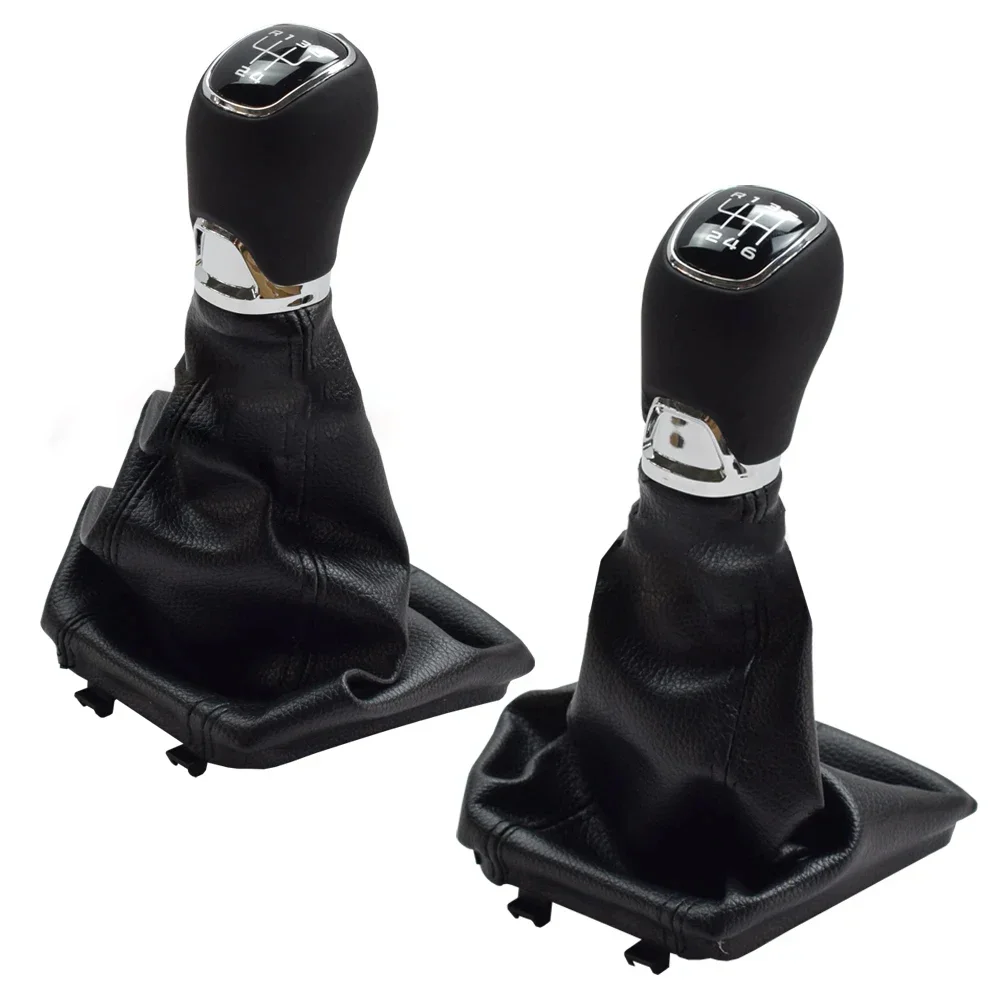 For Skoda For Octavia 2 A5 A6 2004-2012,for Skoda Fabia Mk1 2000-20082004-2012 5/6 Speed Car Gear Shift Knob With Boot