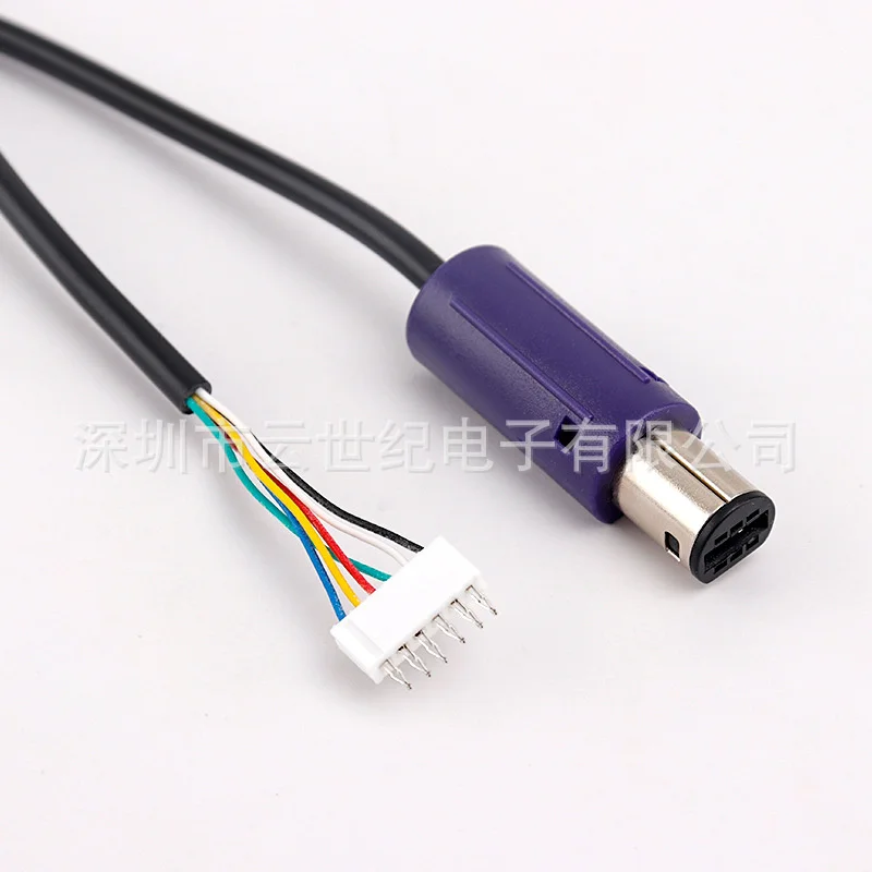 20pcs NGC GC 게임 컨트롤러 연장 라인 게임 패드 핸들 교체 코드 용 GameCube 용 고품질 게임 콘솔 케이블