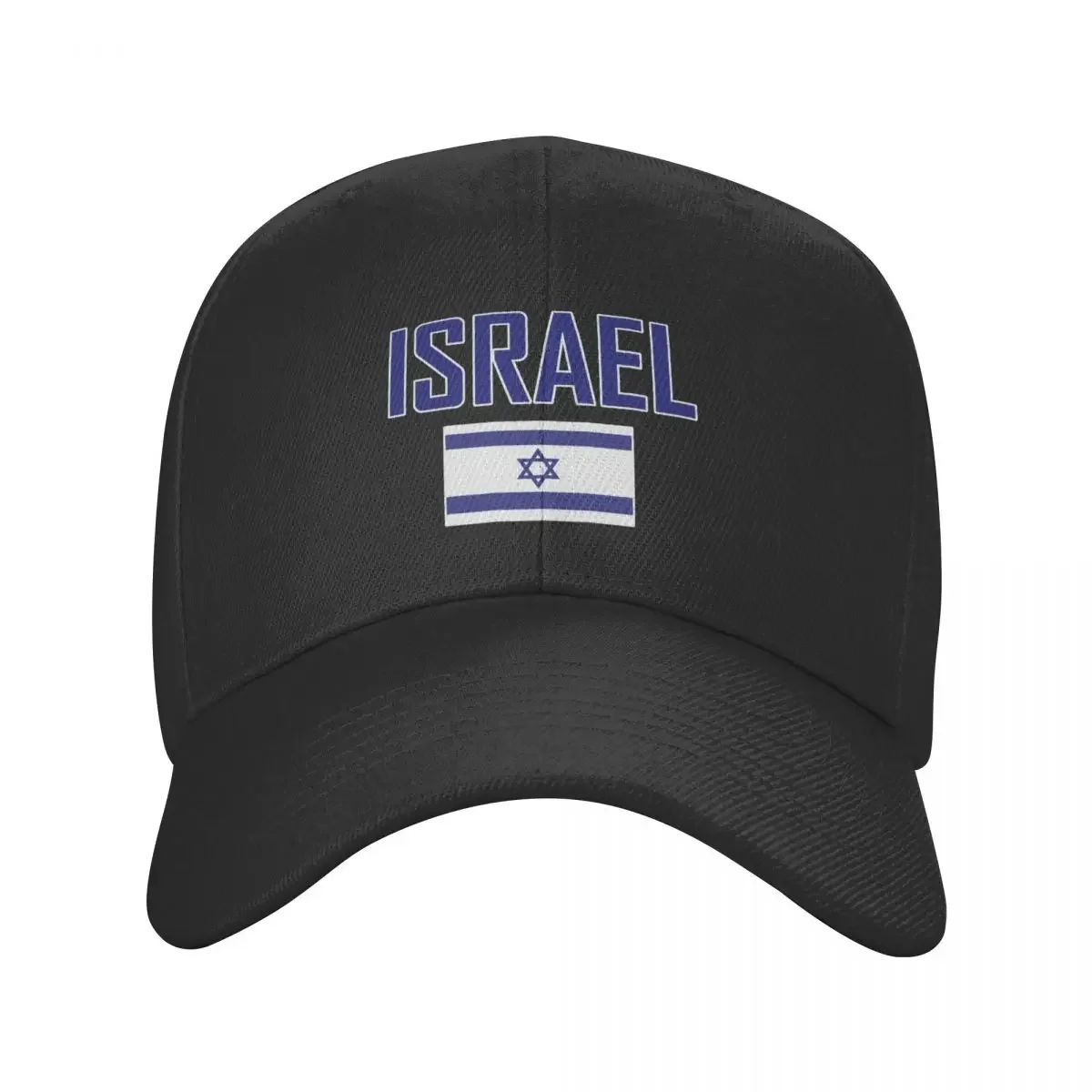 

ISRAEL Country Name With Flag Sun Baseball Cap Breathable Adjustable Men Women Outdoor Hat For Gift