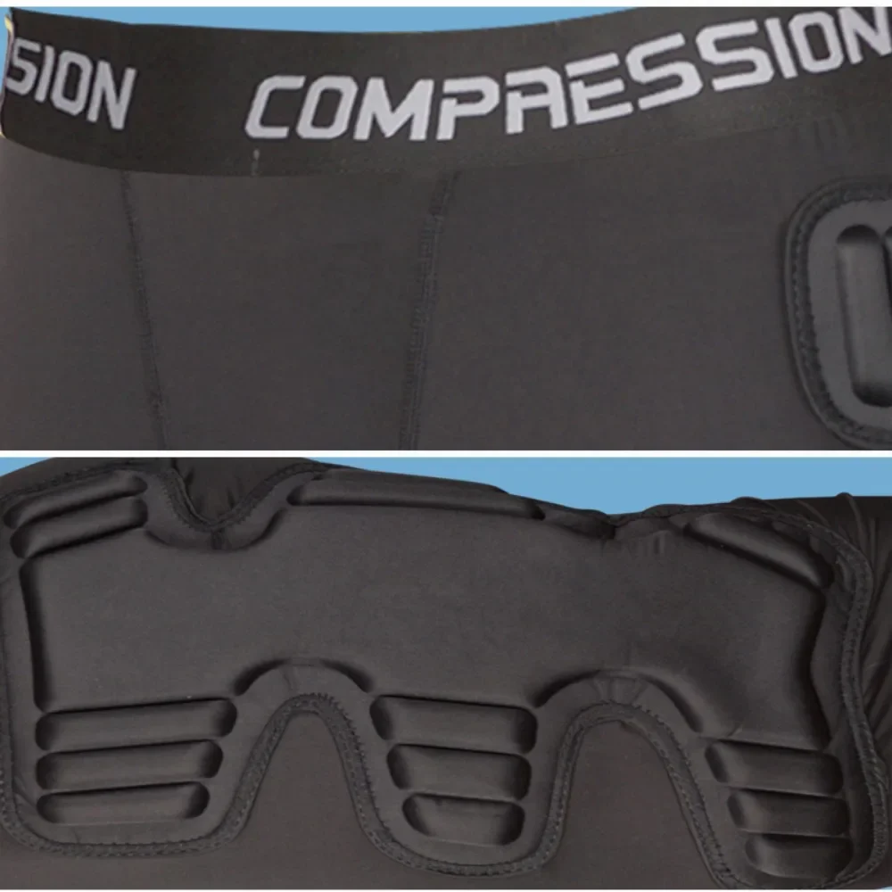 Goalkeeper protective short Uniforms soccer thick sponge protective shorts For training equipment protection in Skiing soccer