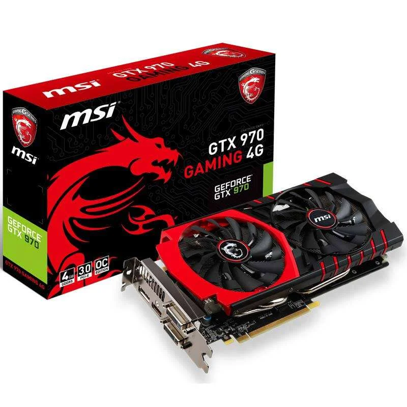 best video card for gaming pc Used MSI 970 4G graphics card best video card for gaming pc