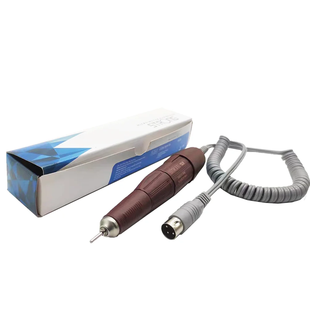 45000RPM STRONG 102LN Micromotor Electric Nail Drill Handpiece For STRONG 210 Marathon Manicure Machine Handle Nails Tools nail drill bits electric nail drill