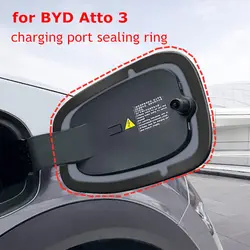 Charging Port Plug Sealing Ring For BYD Atto 3 2023 2022 Waterproof Dustproof Rubber Seal Strip Car Accessories