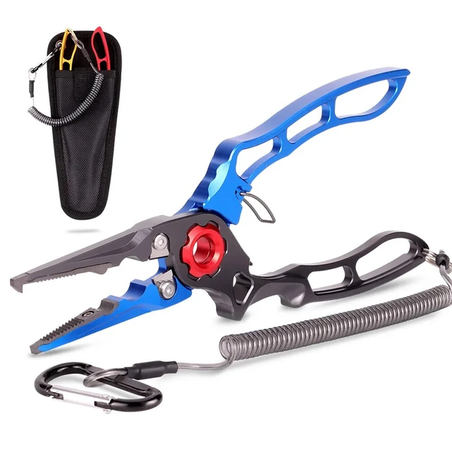 Multifunctional Fishing Pliers With Lanyard Sheath Saltwater Fishing Line  Cutter Hook Remover Fishing Tackle Accessories - AliExpress