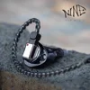 YU9 Audio U-554 U-556 In Ear Balanced Armature In-ear HiFi Monitor Earphone PK ER4B/S/P/XR/554 Detachable 2Pin 0.78mm 2