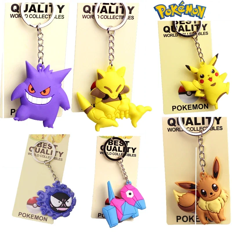 

Pokemon Pikachu Anime Cute Figure Decoration Charmander Bulbasaur Jigglypuff Squirtle Kawaii Plush Doll Children Model Toy Gift